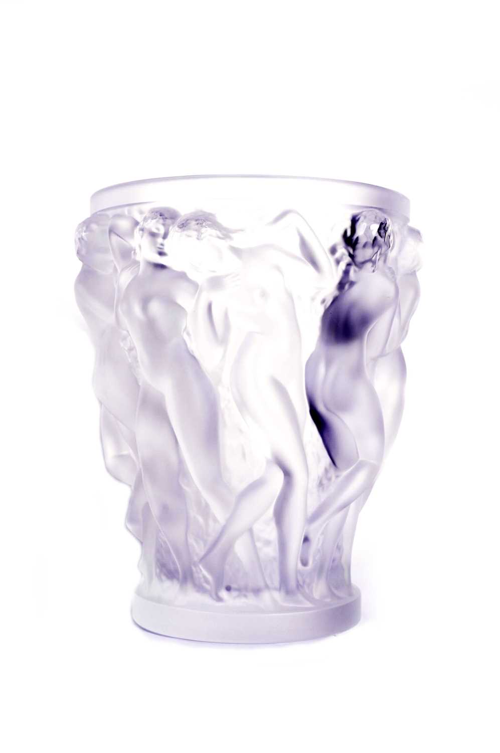 A Lalique 'Bacchantes' vase boxed - Image 2 of 3
