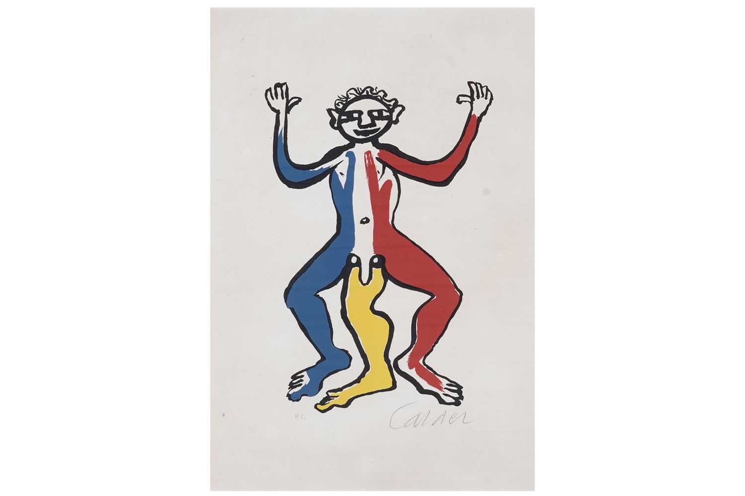 Alexander Calder - Un Patriote | colour lithograph