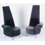 A pair of Potenza high back chairs
