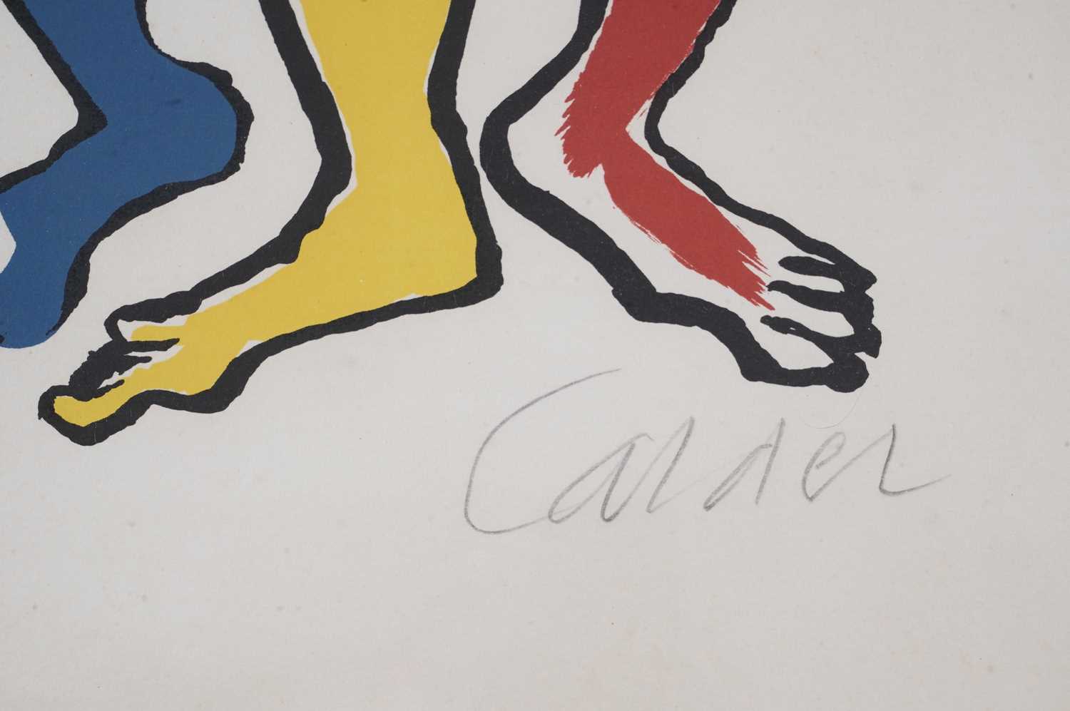 Alexander Calder - Un Patriote | colour lithograph - Bild 4 aus 4