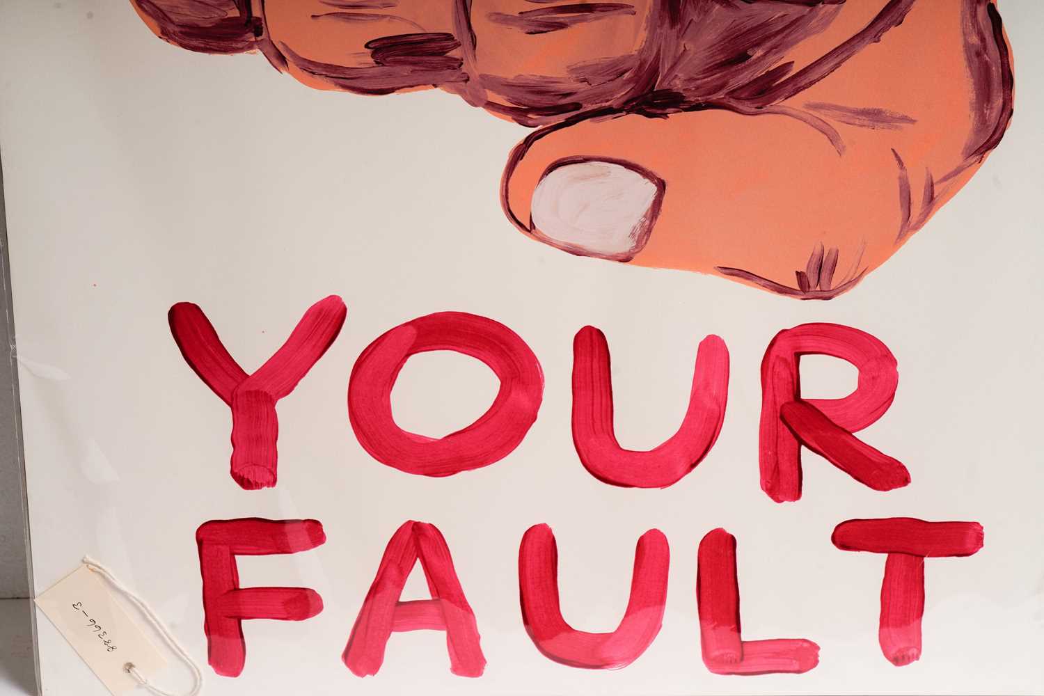 David Shrigley OBE - It’s all your Fault | colour lithograph - Image 2 of 2