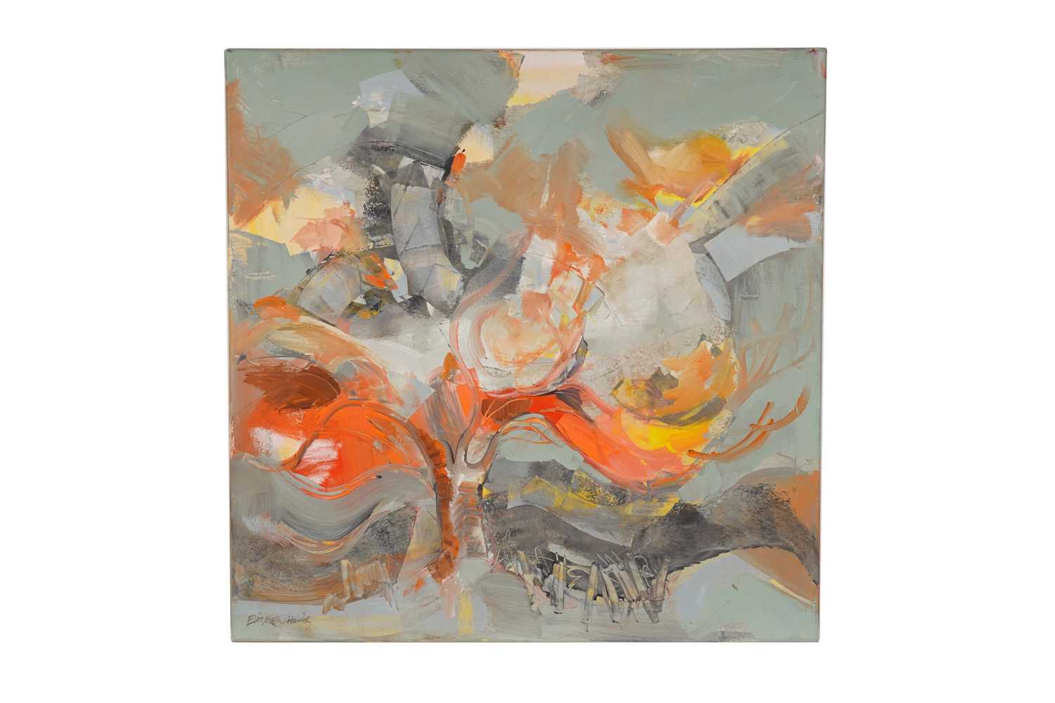Elizabeth Haines - Ablaze with Colour | acrylic on canvas
