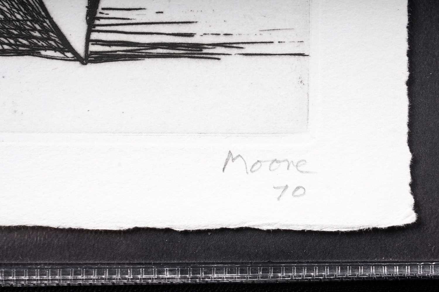 Henry Moore - Two Standing Figures No.XI | etching - Bild 2 aus 4