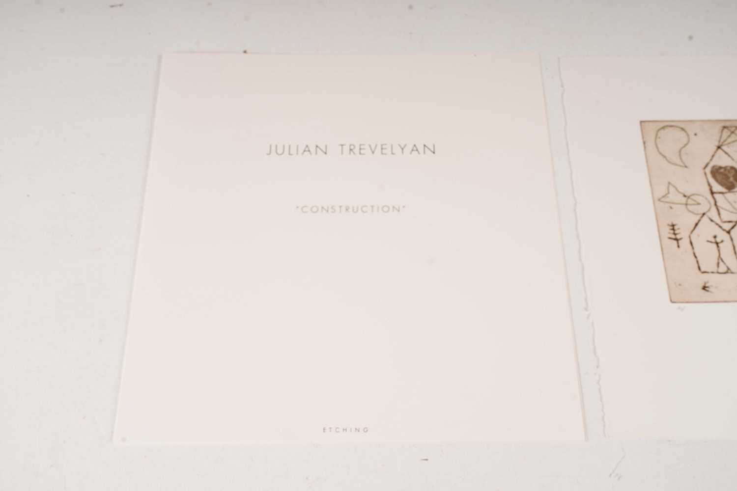 Julian Trevelyan - Construction | artist's proof etching - Image 4 of 5