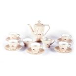 Art Deco Noritake Flamingo pattern coffee set