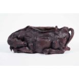 Lisa Delarny - Cowskin Handbag | clay sculpture