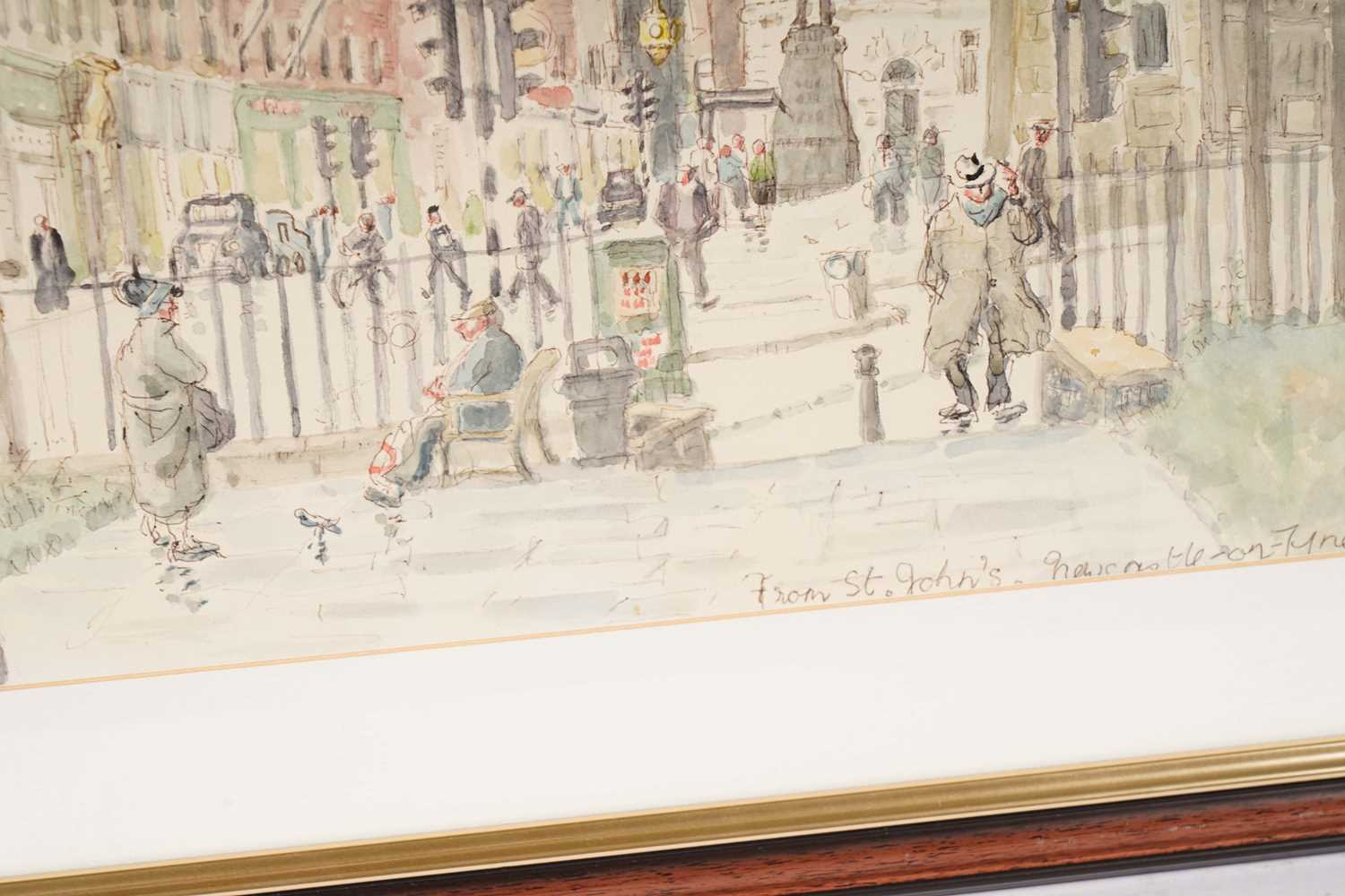 Charles Herbert "Charlie" Rogers - From St. John's, Newcastle-Upon-Tyne | watercolour - Bild 5 aus 5