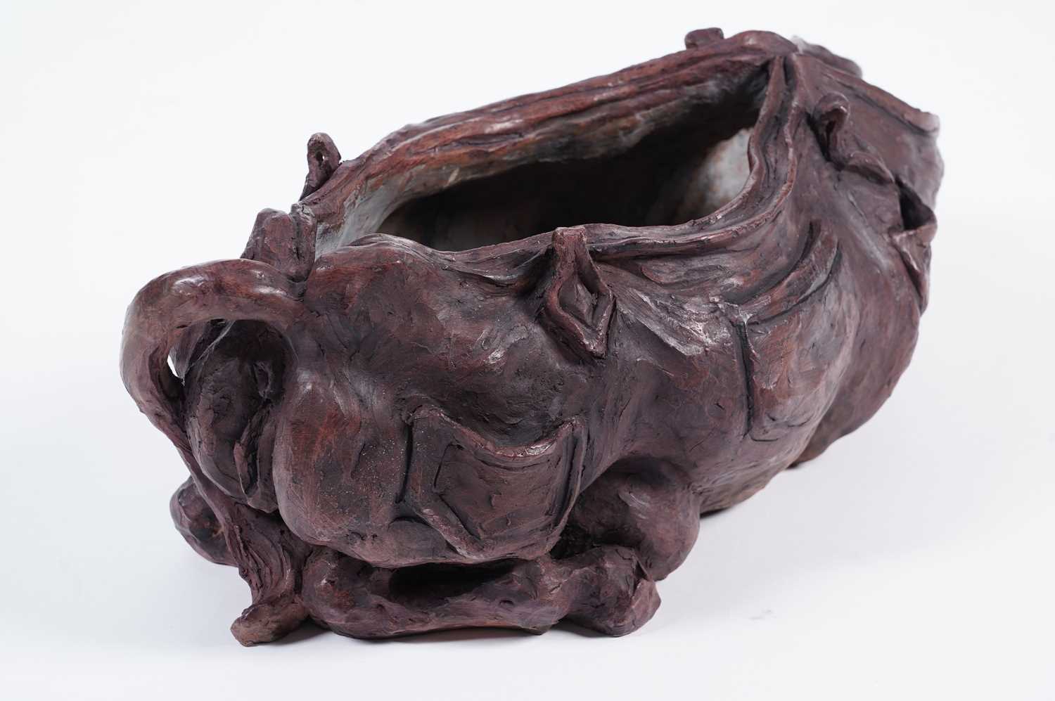 Lisa Delarny - Cowskin Handbag | clay sculpture - Image 4 of 8