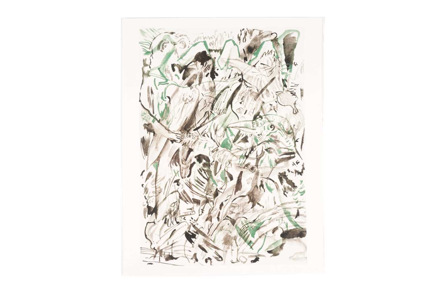 Cecily Brown - Untitled 2 | colour lithograph
