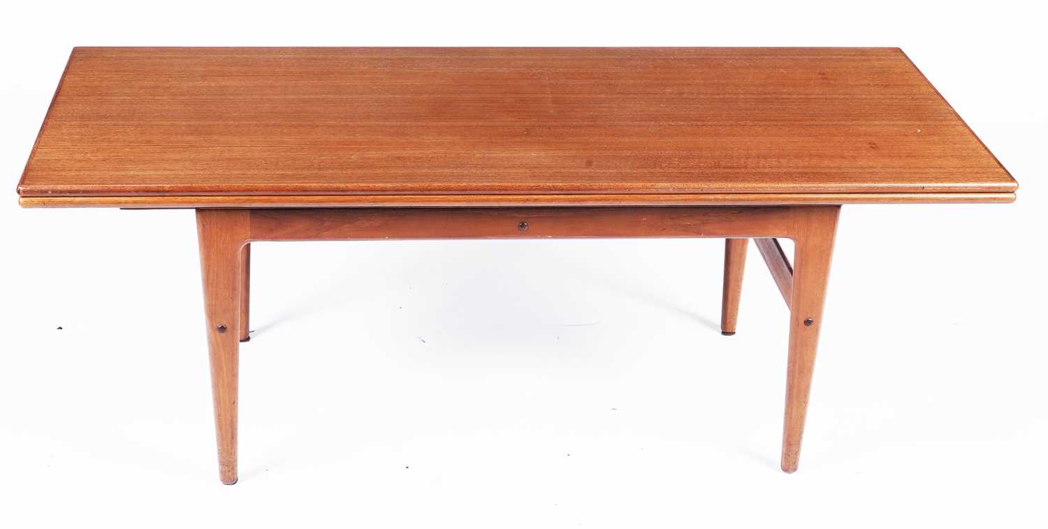 Kai Kristiansen: A teak rectangular 'elevator' coffee table