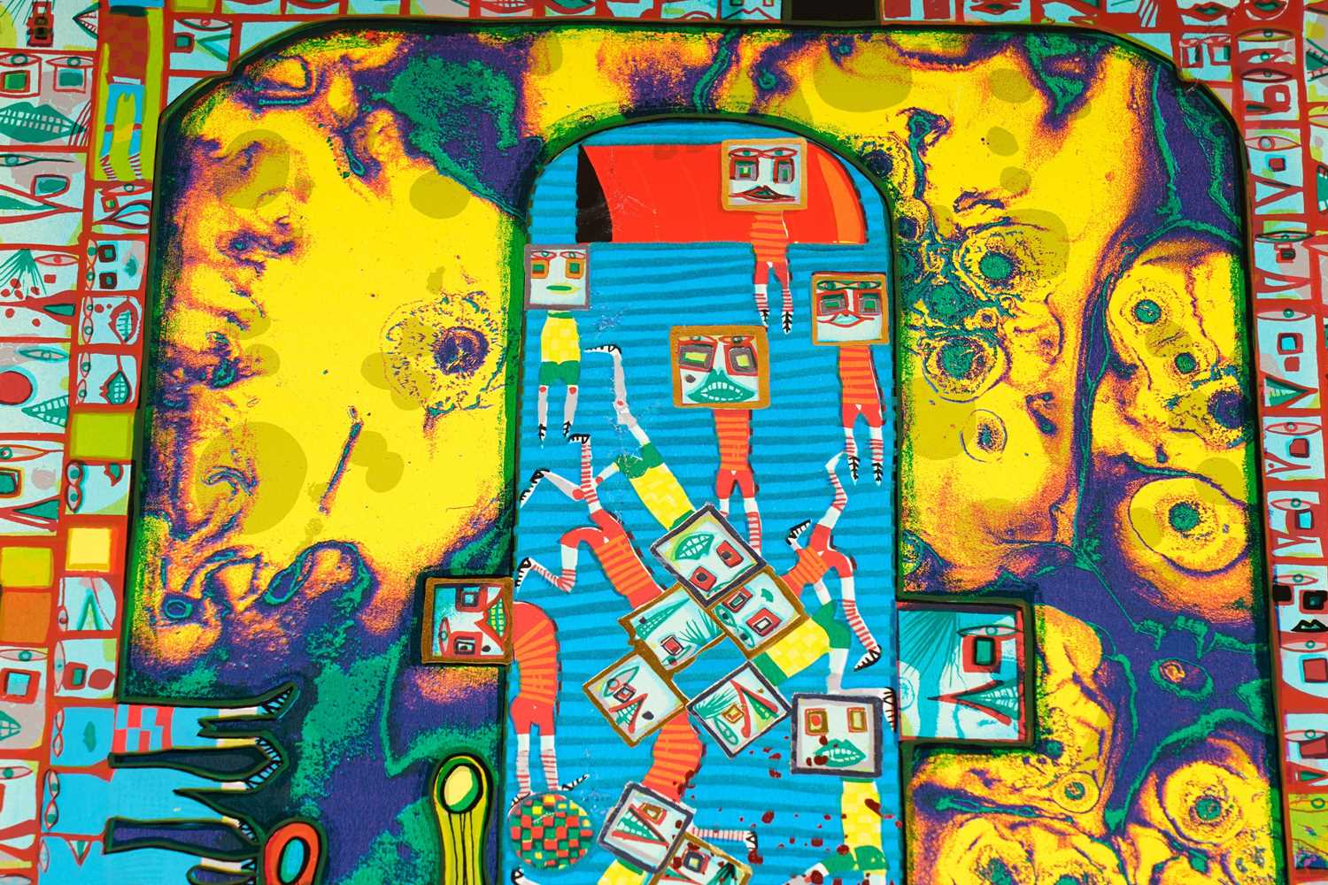 Friedensreich Hundertwasser - Olympic Games Munich 1972 poster | signed limited edition lithograph - Image 3 of 5