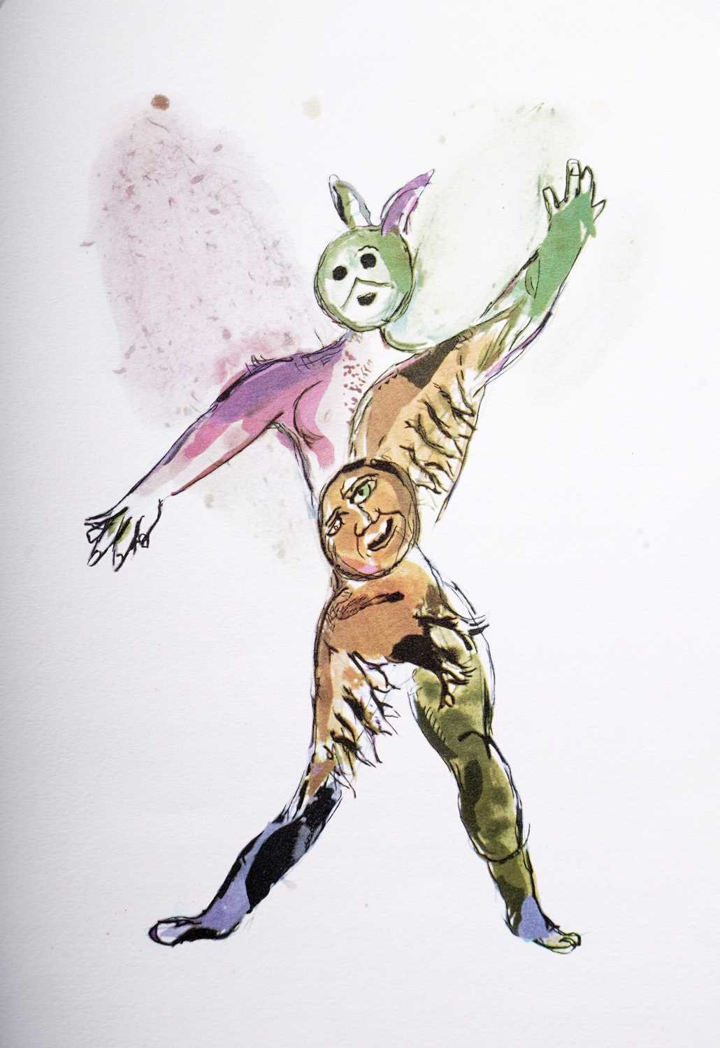 Marc Chagall - The Magic Flute, Demon Follower | offset lithograph - Image 2 of 4
