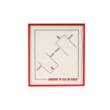 Lawrence Weiner - Apropos to Cul-de Sacs | limited edition offset lithograph
