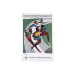 Jacob Lawrence - Olympic Games Munich 1972 poster | signed limited edition signed serigraph