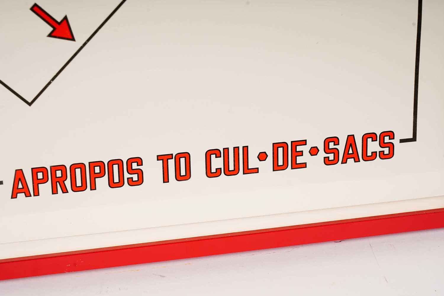 Lawrence Weiner - Apropos to Cul-de Sacs | limited edition offset lithograph - Image 3 of 6