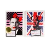 Death NYC - Obama and Mao | limited edition colour lithographs
