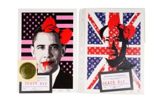 Death NYC - Obama and Mao | limited edition colour lithographs