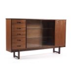 Turnidge of London Ltd: A teak side display unit