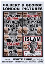 Gilbert & George - White Cube | printed poster