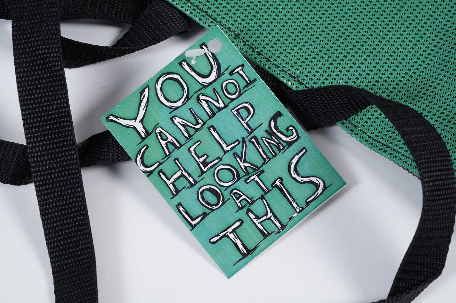 After David Shrigley - YOU CANNOT HELP LOOKING AT THIS | two limited edition BALTIC bags - Image 7 of 10