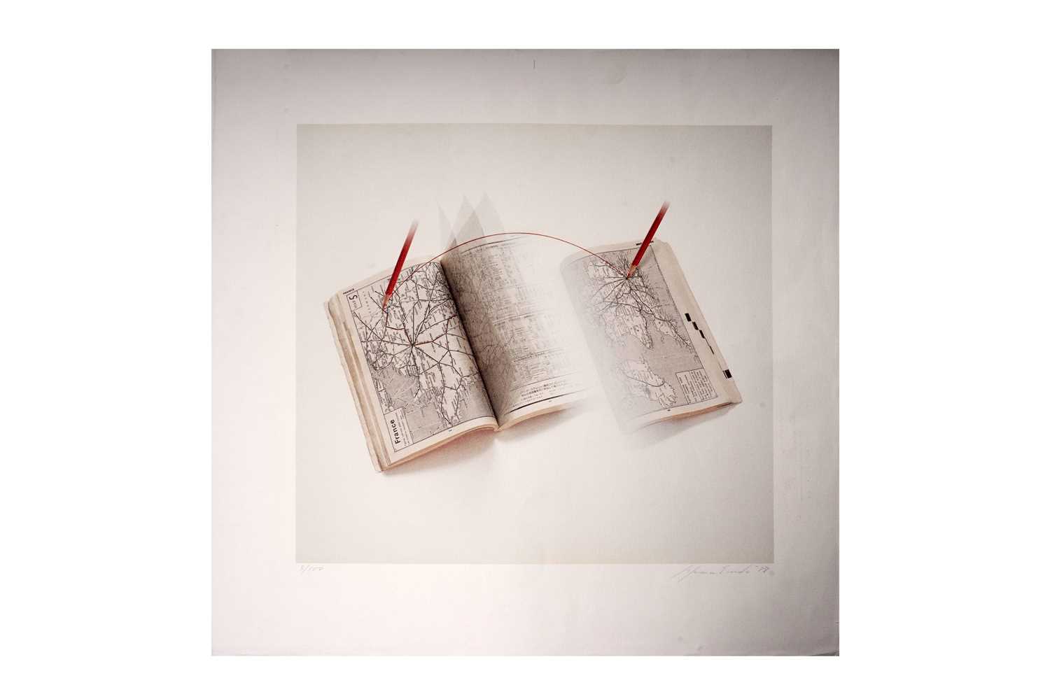Susumu Endo - Map | limited edition lithograph