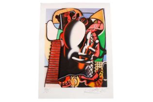 Mark Kostabi - 'Beyond Mythology', 2015 | 3D construction (découpage)