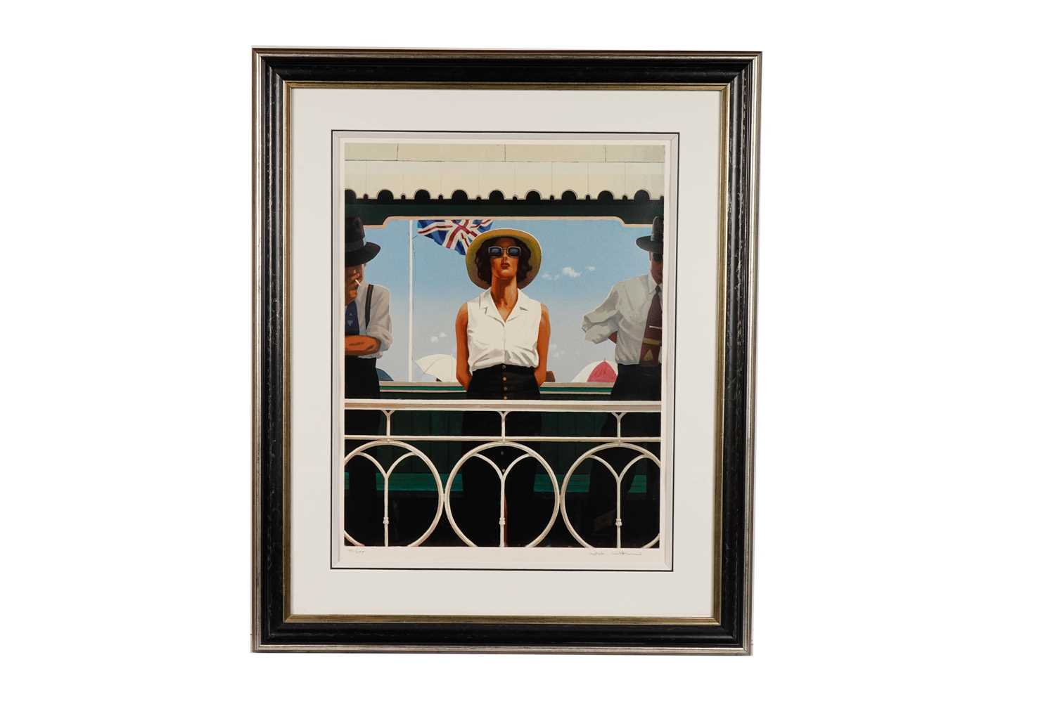 After Jack Vettriano OBE - Bird on the Wire | limited edition giclee and screenprint