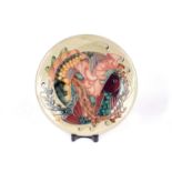 Sally Tuffin Moorcroft charger, boxed