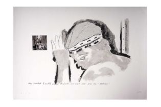 Jean Le Gac - Odalisque | limited edition lithograph and photograph