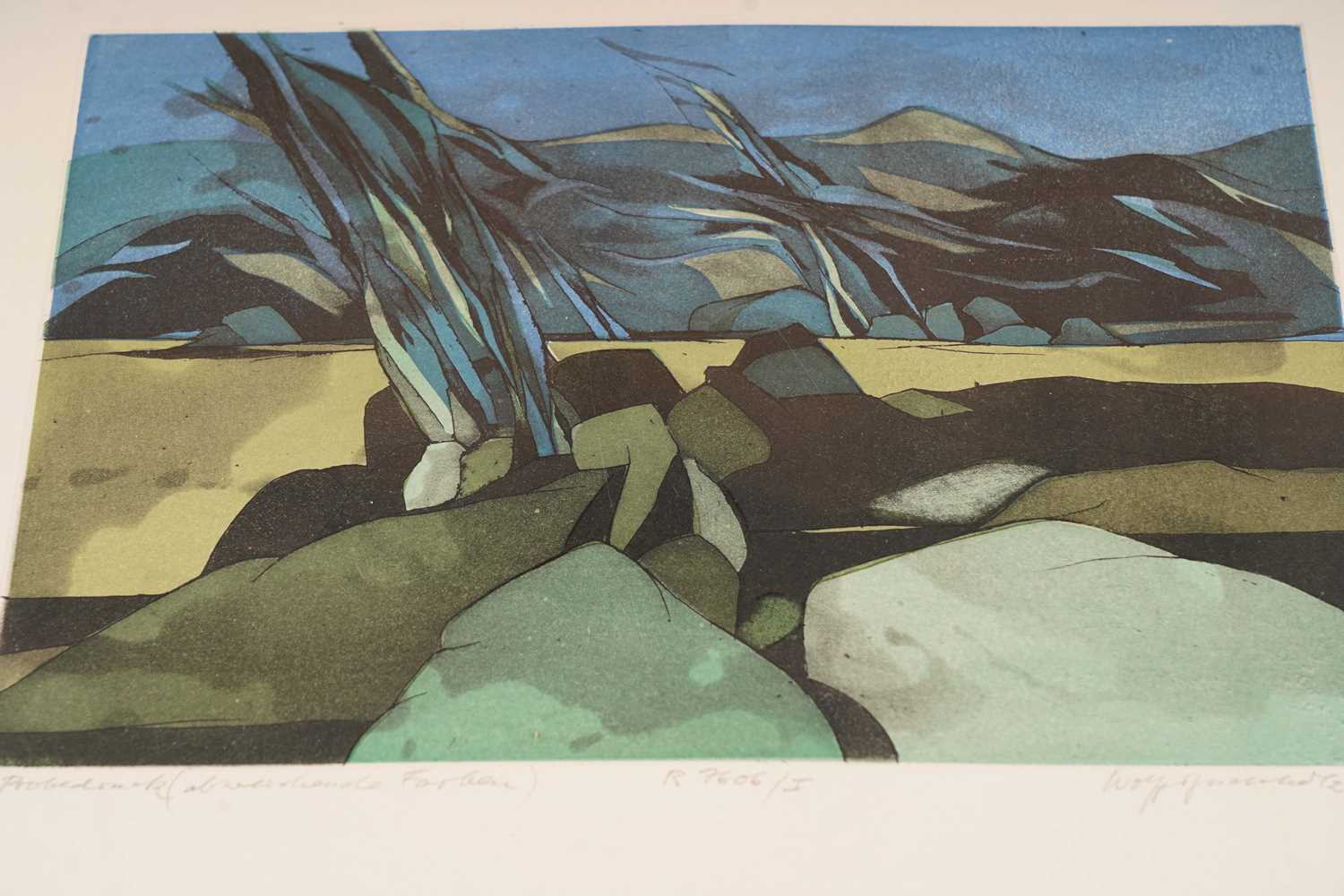 Wolff Buchholz - R7606/I, 1976 | colour etching - Image 2 of 2