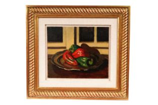 Dugald Sutherland MacColl - Still Life with Peppers | oil