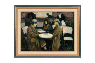Alexander Millar - Lunch at the Grand | oil