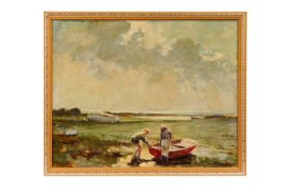 Harry Freckleton - Bosham Creek, Hants | oil