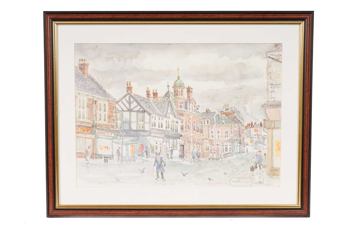 Charles Herbert "Charlie" Rogers - Coatesworth Road, Gateshead | watercolour