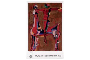 Marino Marini - Olympic Games Munich 1972 poster | signed lithograph