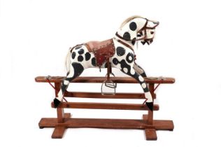 A child's rocking horse