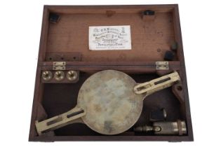 A 19th Century brass miner's dial, by John Cail