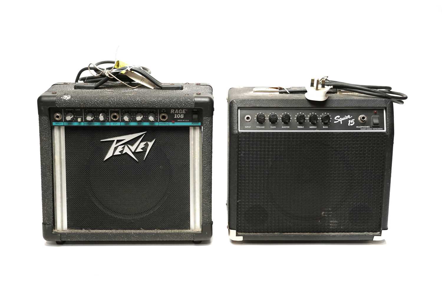 Two guitar practice amps - Image 3 of 5