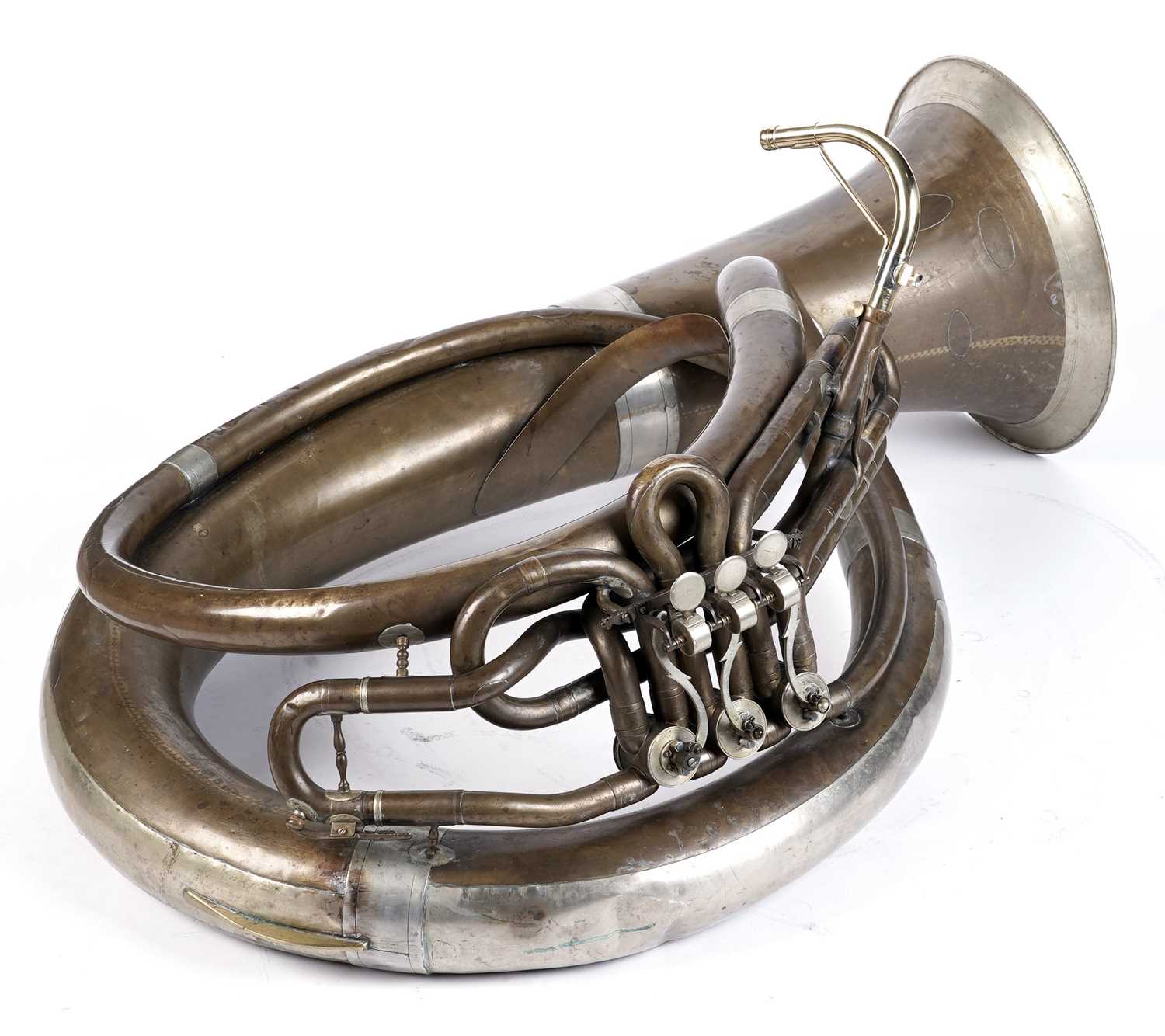 Brass Helicon BBb tuba - Image 4 of 15