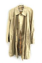 A Burberry trench coat