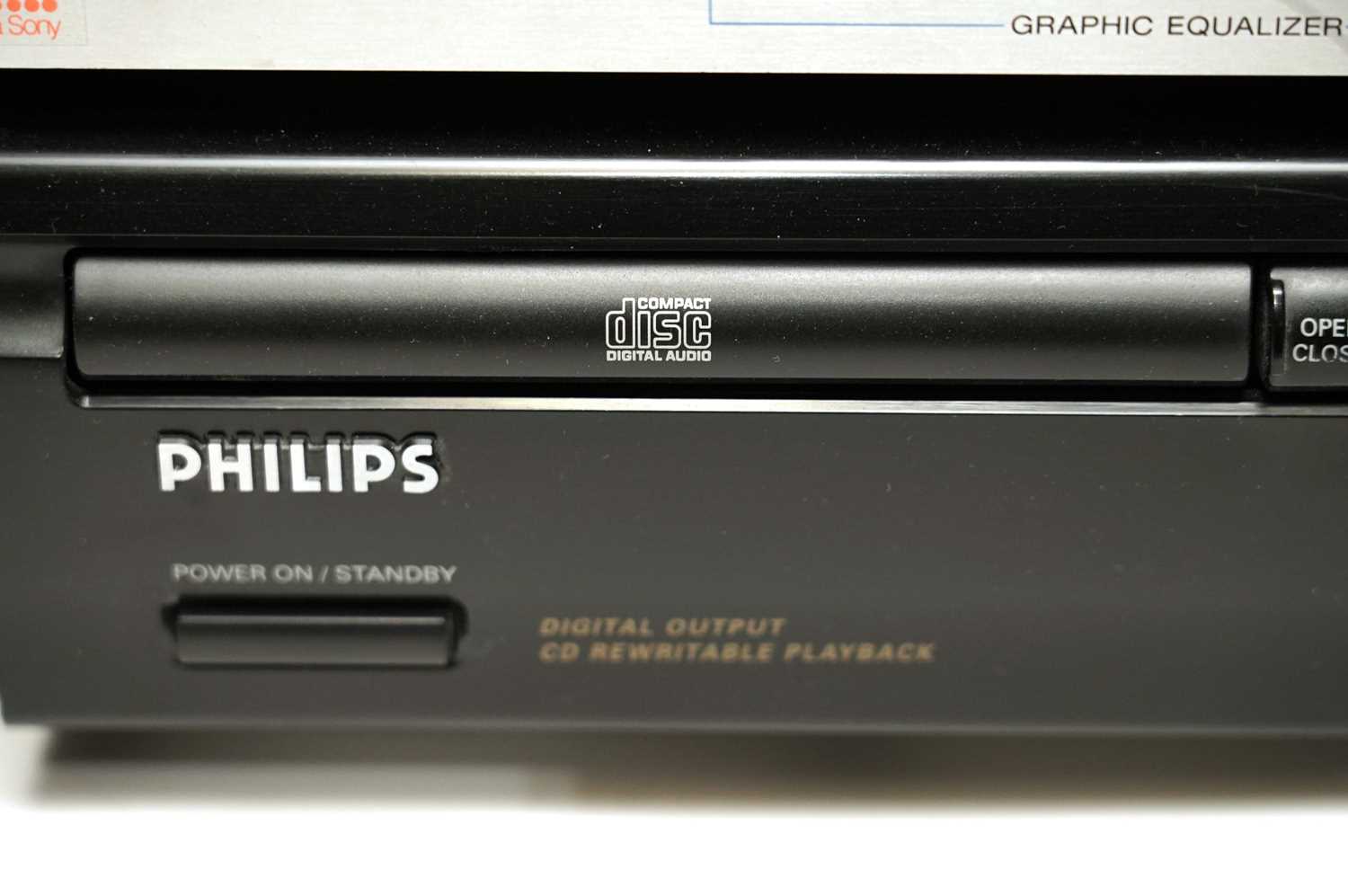 Sony and Philips Hi-Fi equipment - Image 5 of 6