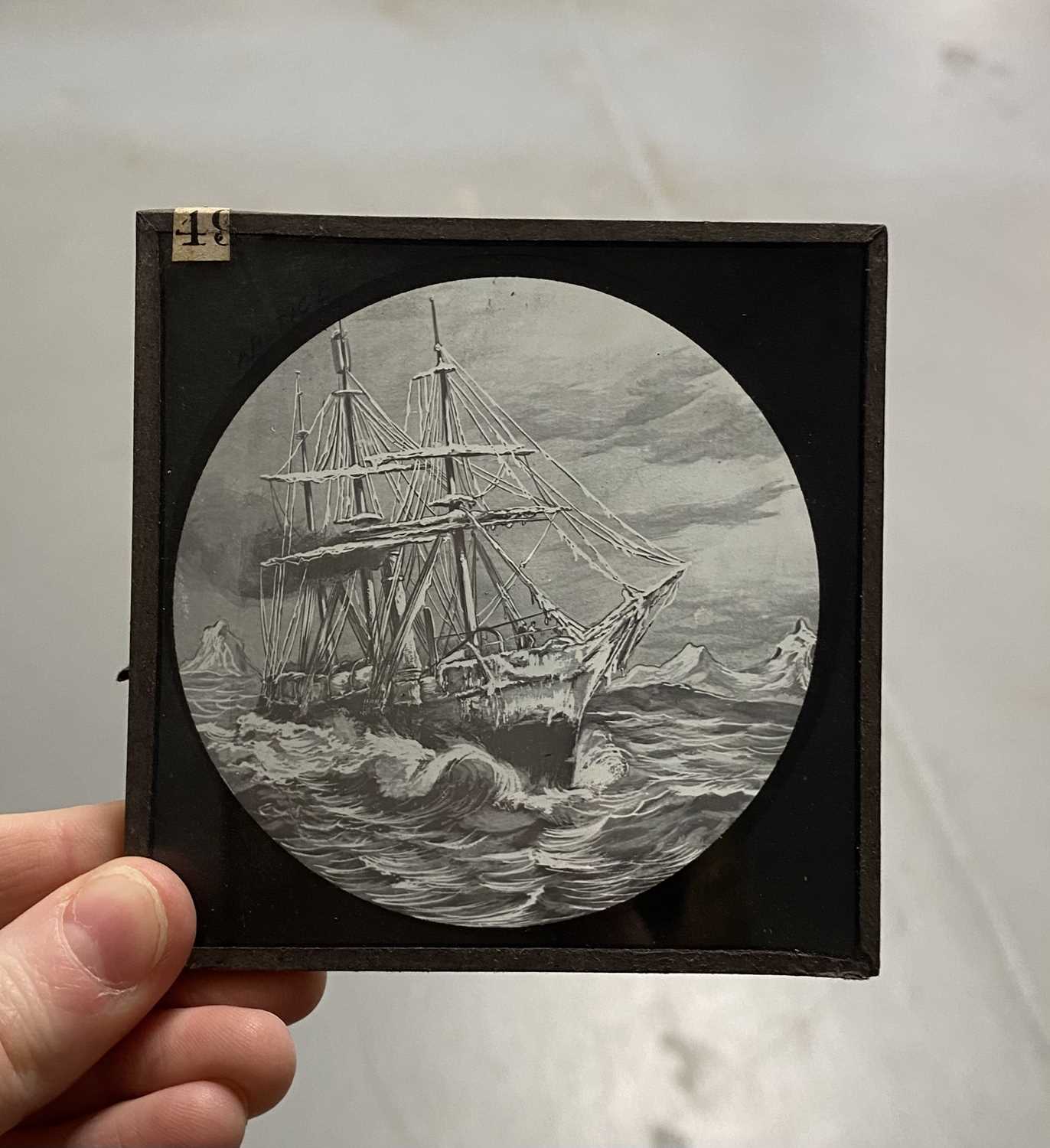 A collection of 19th Century magic lantern and stereoscope slides - Image 2 of 3