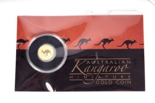 The Perth Mint Australian Kangaroo gold coin, 2019