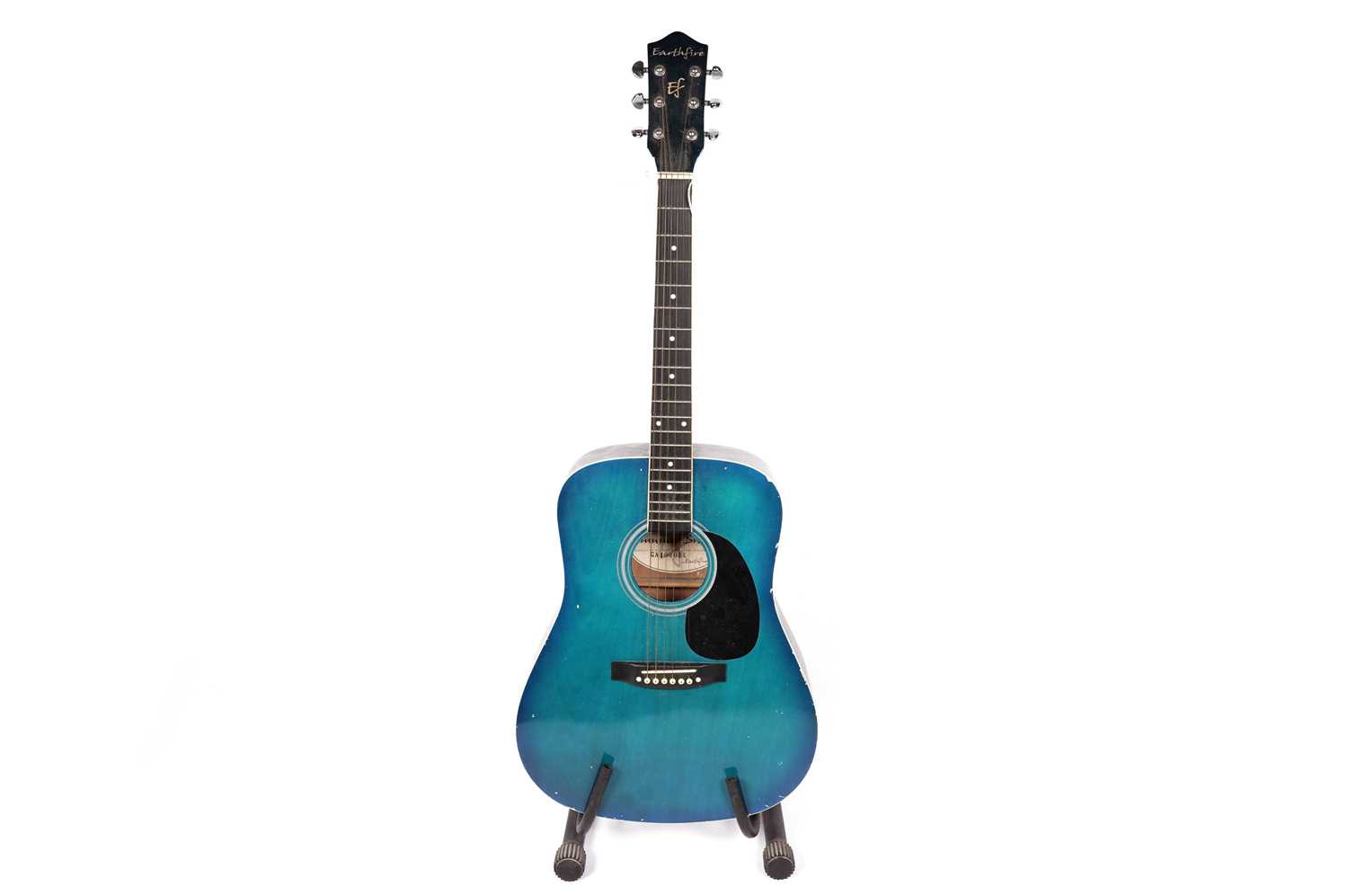 An Earthfire GA1000BL acoustic guitar