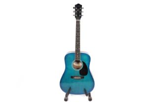 An Earthfire GA1000BL acoustic guitar