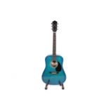 An Earthfire GA1000BL acoustic guitar
