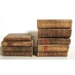 A collection of 19th Century books, primarily relating to medicine and art