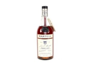 A bottle of Martell Cordon Bleu Fine Liqueur Cognac Brandy