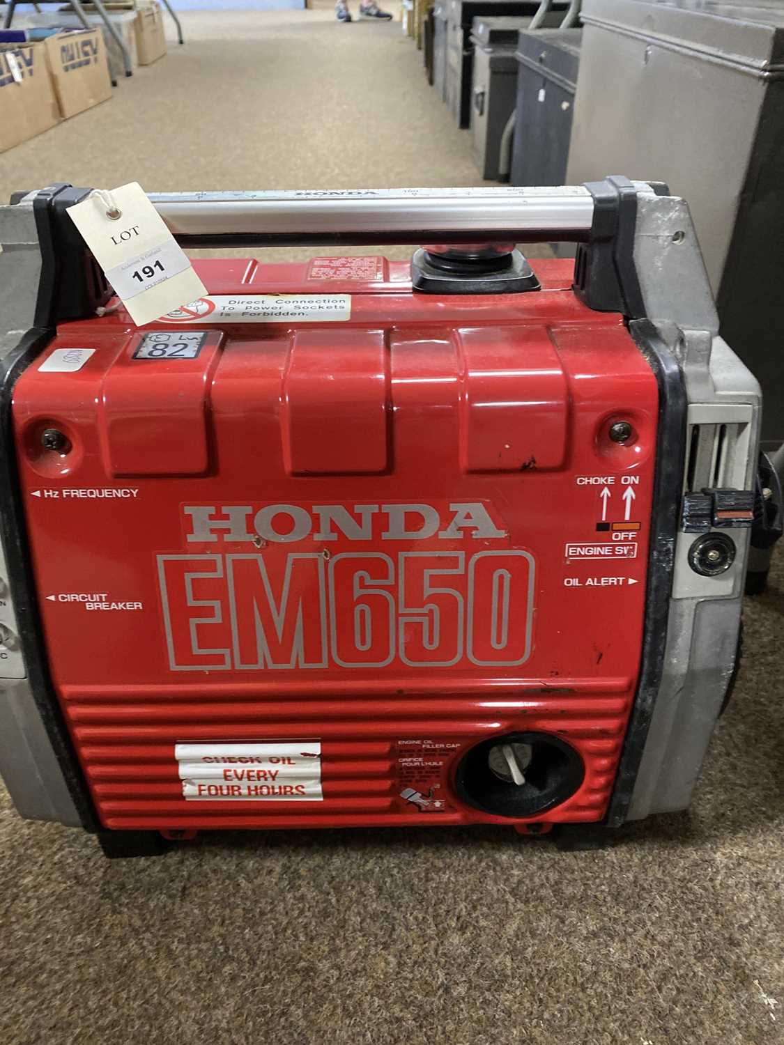 A Honda EM650 portable generator - Image 5 of 10