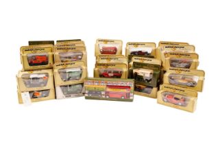 A collection of Matchbox Models of Yesteryear diecast model vehicles